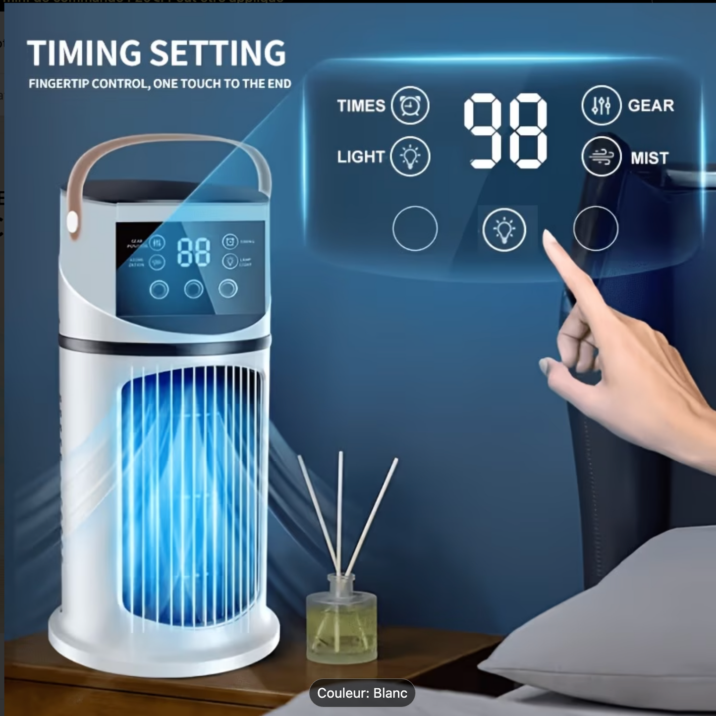 Ventilateur USB à refroidissement rapide