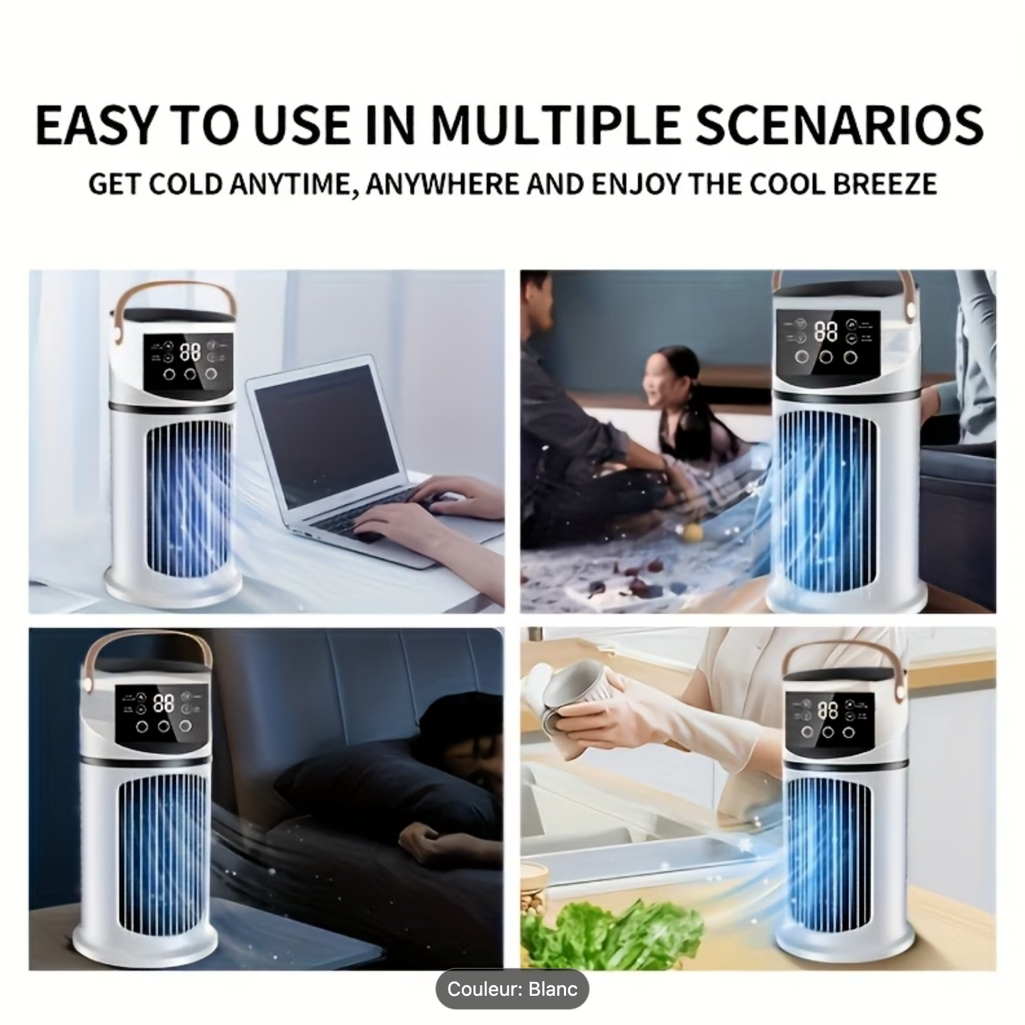 Ventilateur USB à refroidissement rapide