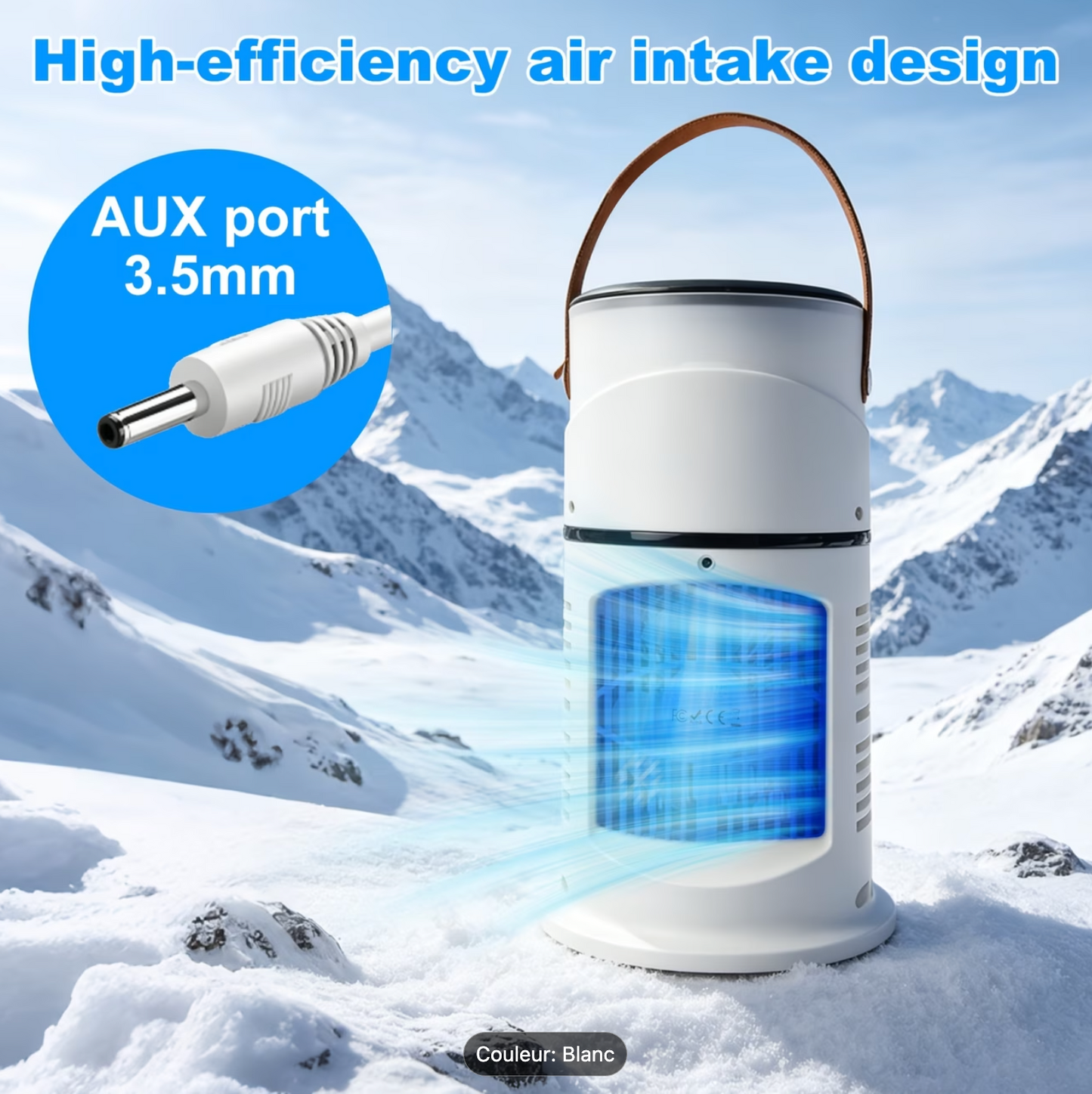 Ventilateur USB à refroidissement rapide