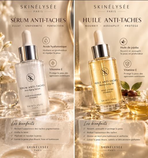 Duo Sérum & Huile Anti-Tache — 120 €